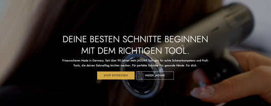 Page d'accueil de la nouvelle boutique en ligne JAGUAR