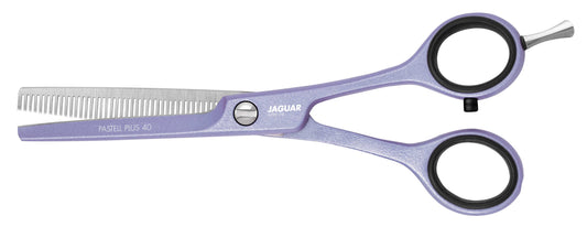 Ciseaux de modelage violets avec poignée décalée