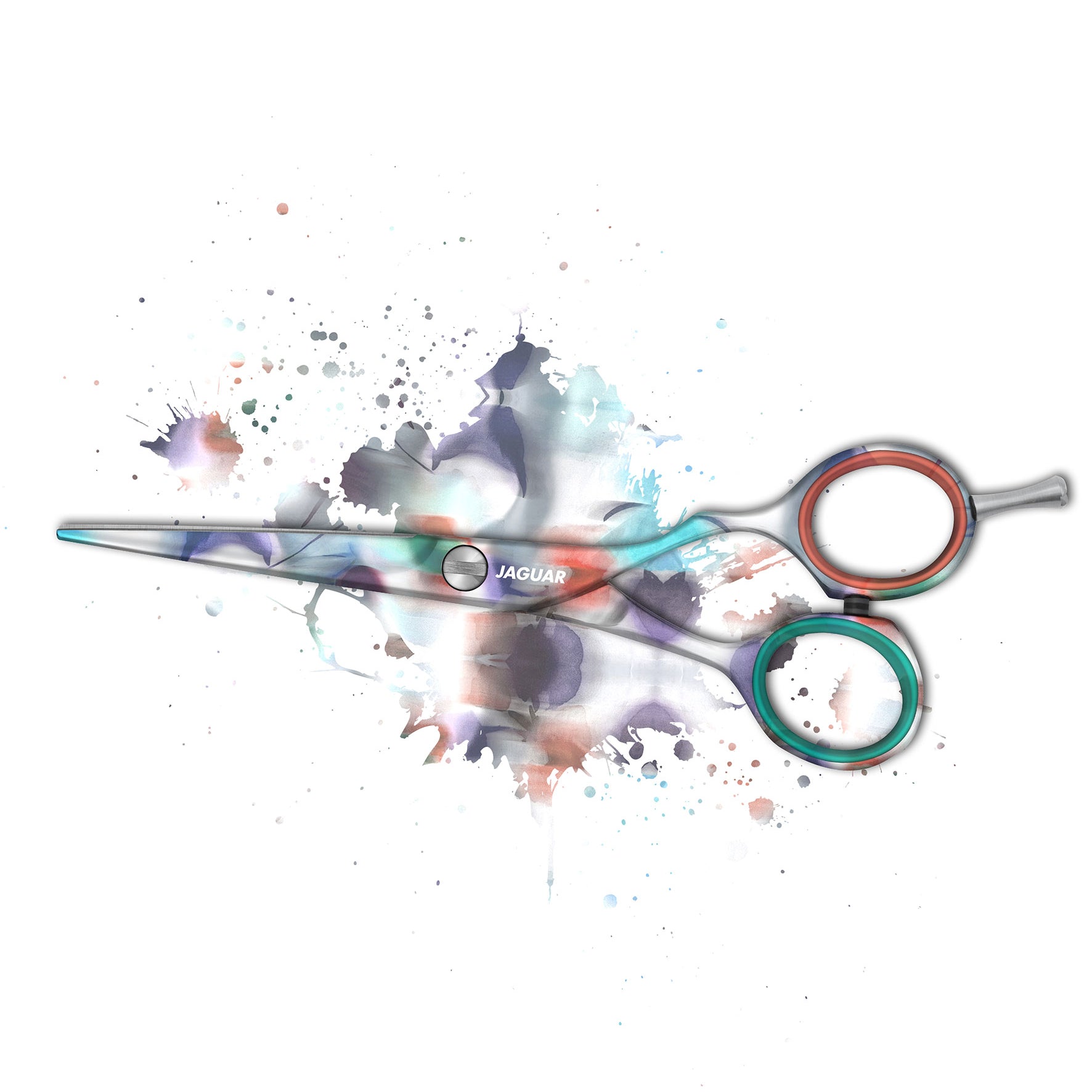 Scissors InHeaven on a white background.