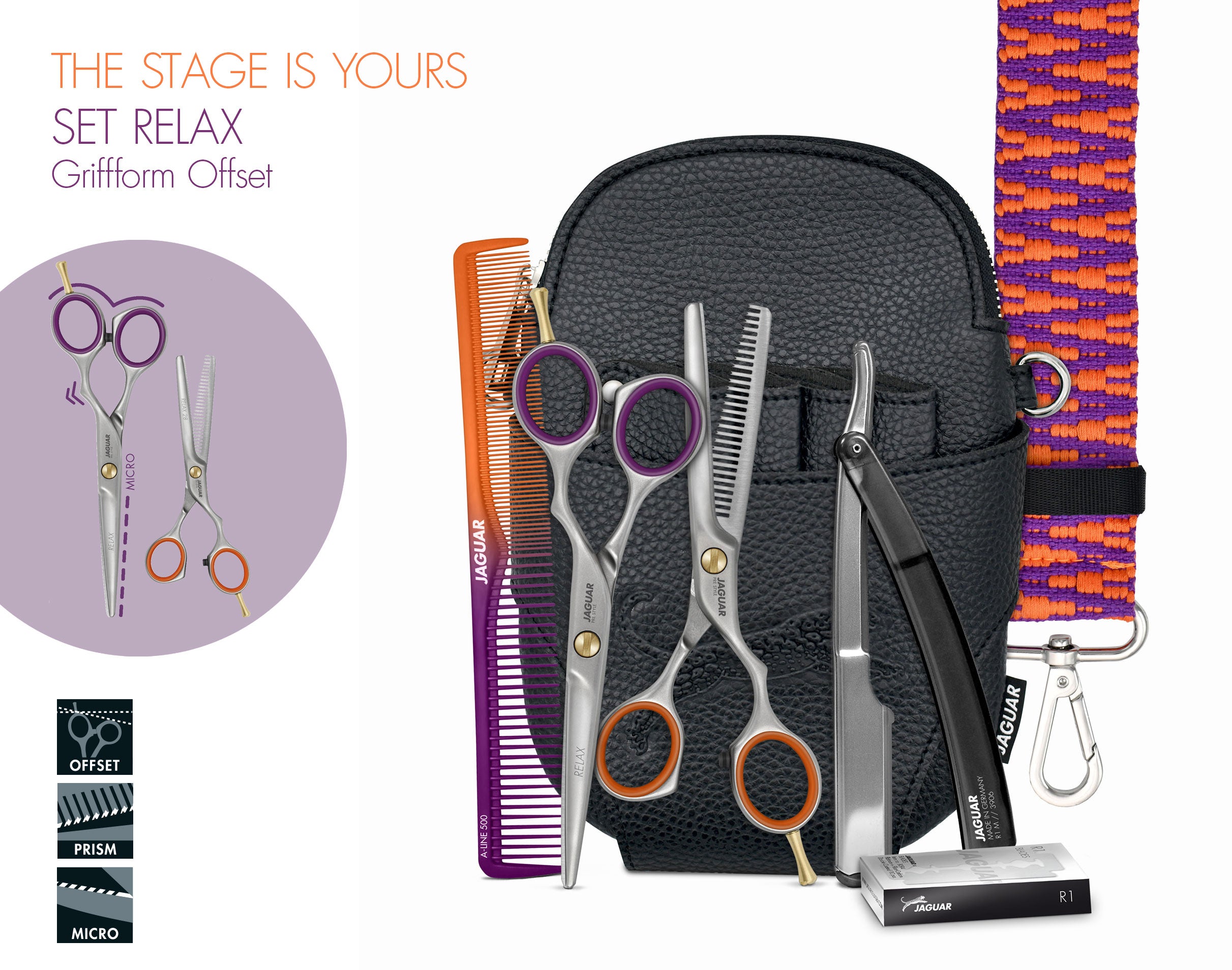 Left-handed scissors from JAGUAR – high-quality selection