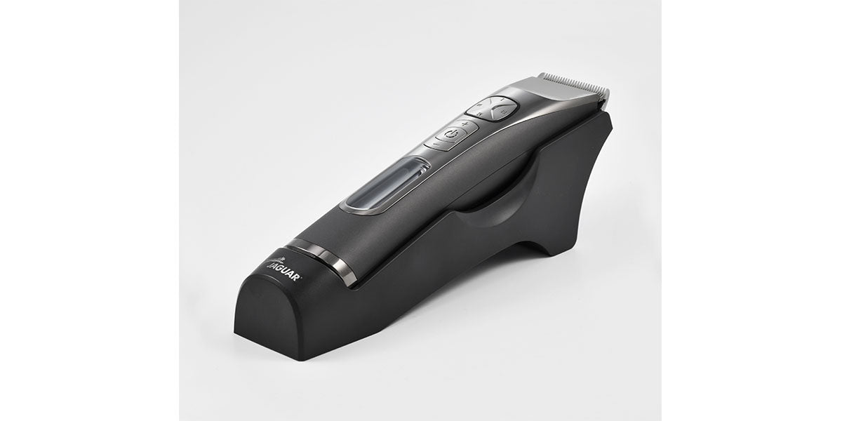 Hair clipper with LED display.