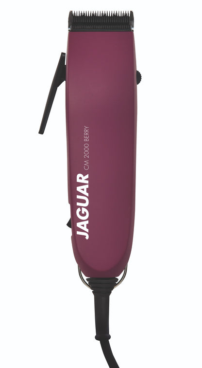 Hair clipper in berry color.
