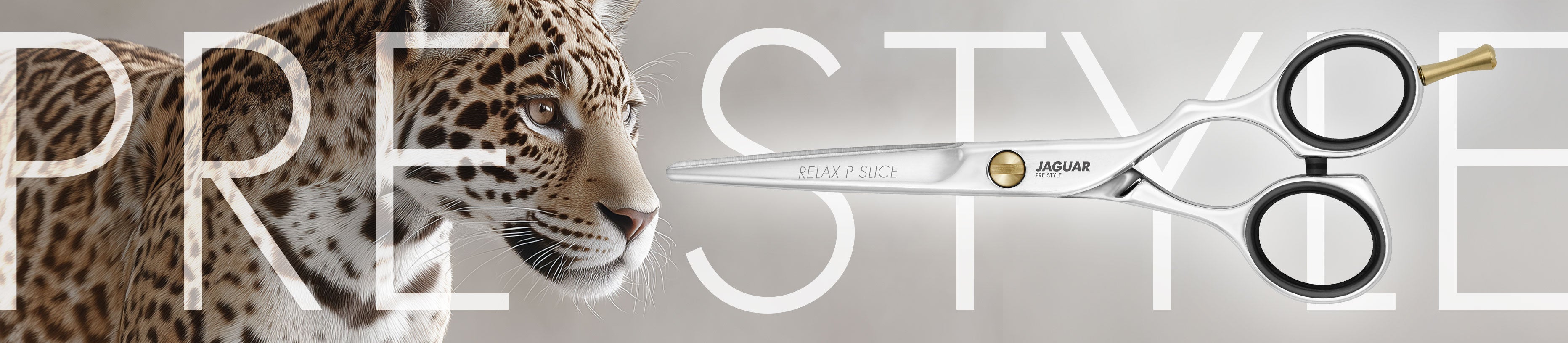 PRE STYLE: Professional scissors with satin or high-gloss finish