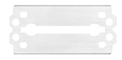 Packaging of razor blades for hairdressers.