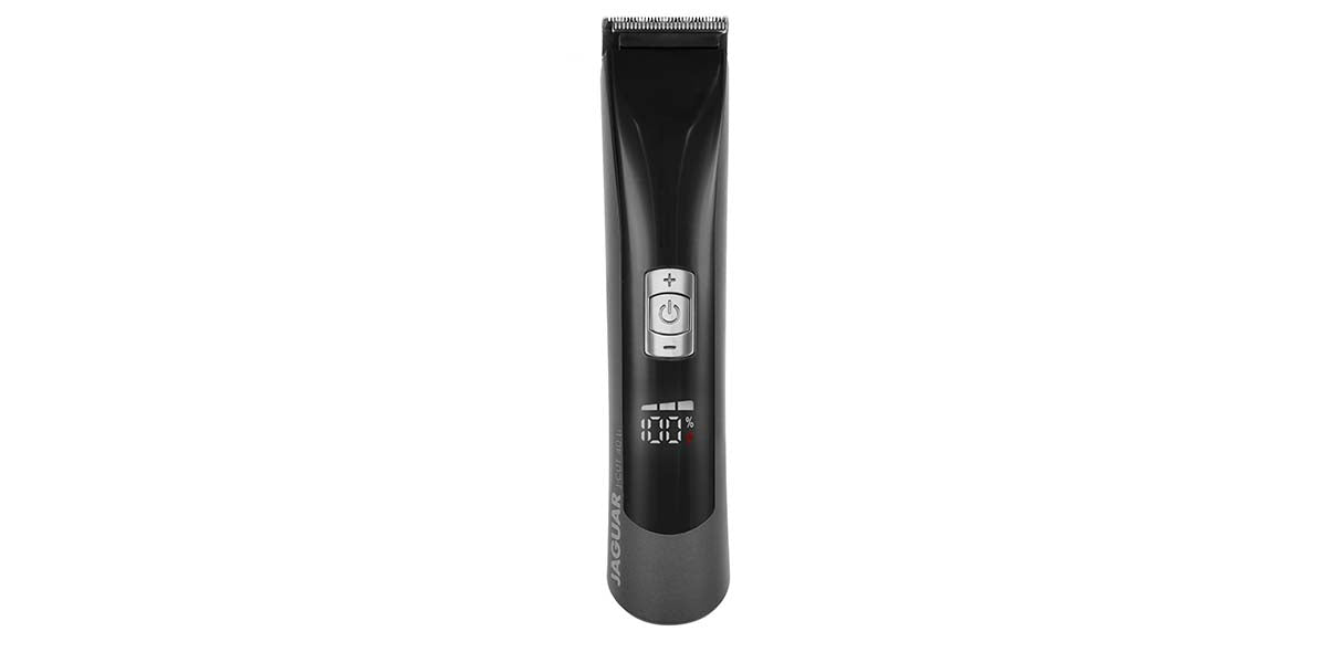 Hair clipper in black and silver.