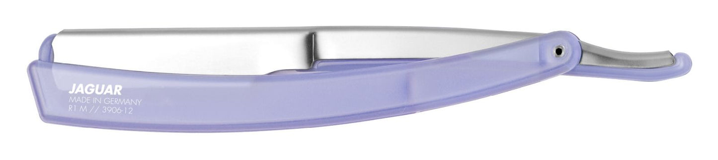 Razor with purple handle.