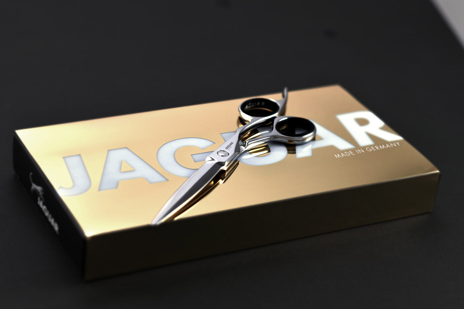 JAGUAR メンズシェービングセット ゴールド Jaguar Gold Line Goldwing Offset Cutting Shears 5.5