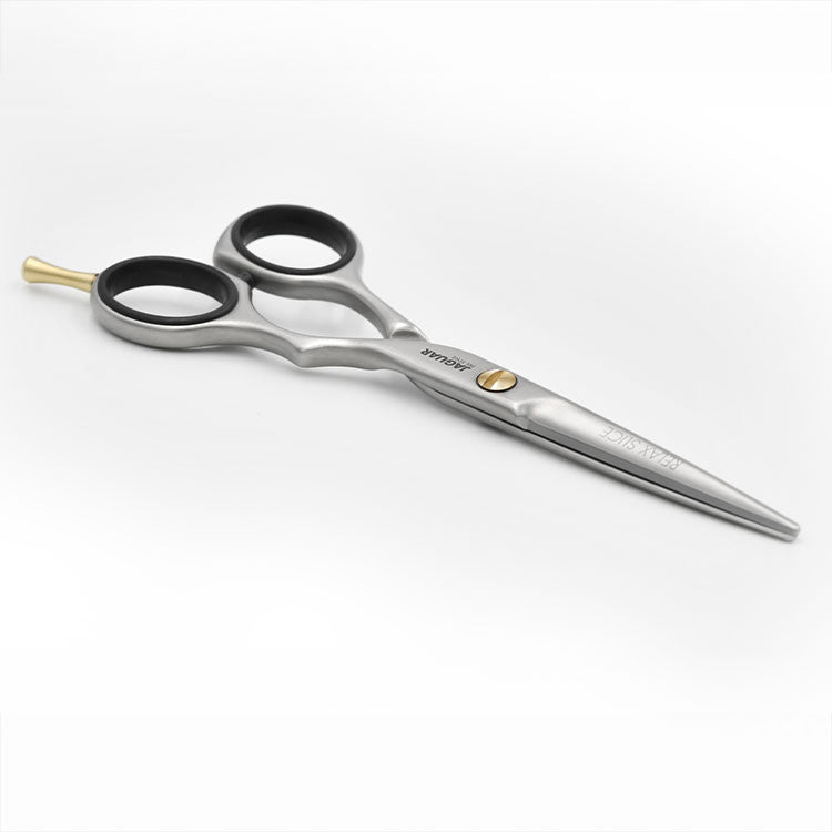 Jaguar Prestyle hairdressing scissors on a white background.